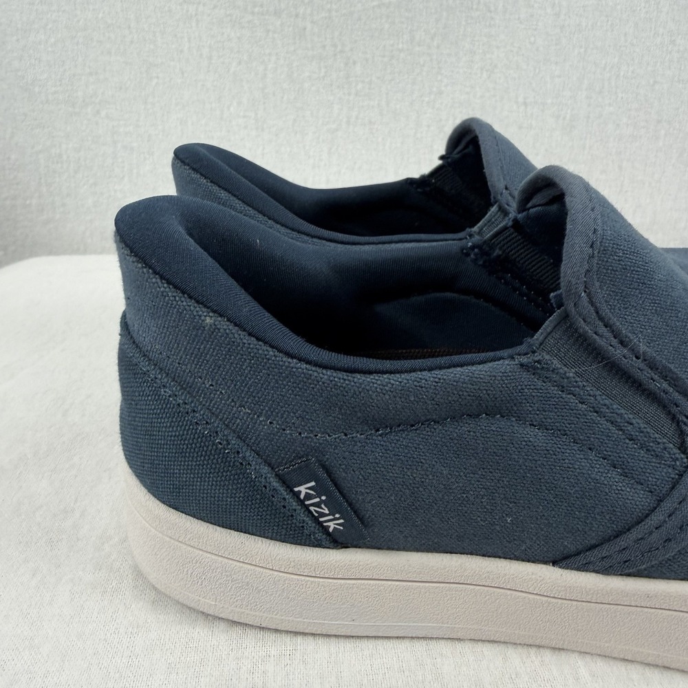KIZIK Venice Canvas‎ Slip On Sneakers Tidepool Blue Unisex M 5/W 6.5 Comfort - Picture 3 of 10